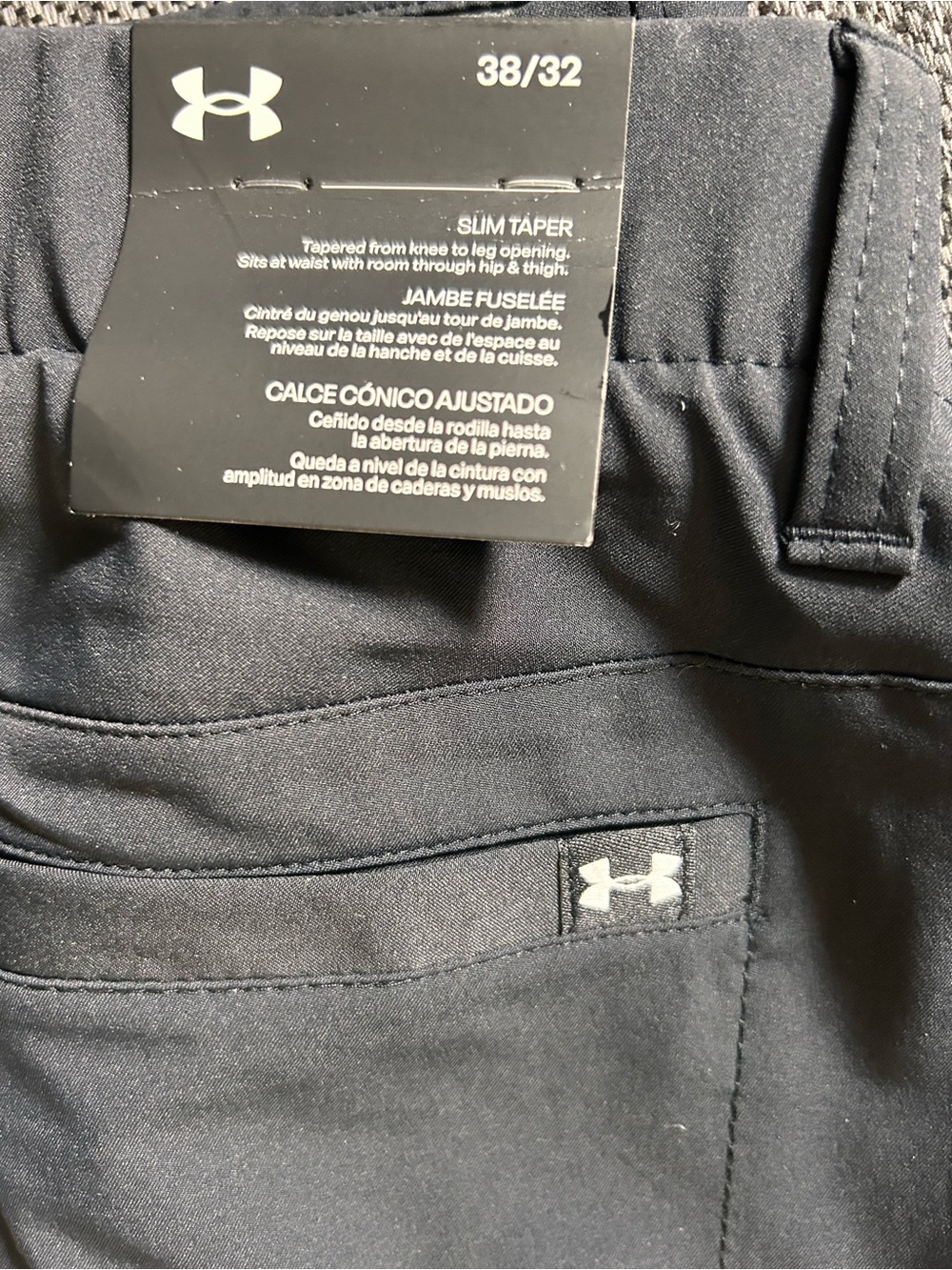 Under Armour Men's Slim Taper Chinos - Black